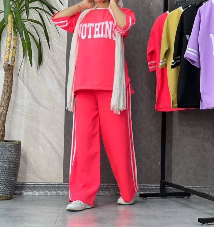 maerati بلوز شلوار زنانه ست مازراتی اسپرت