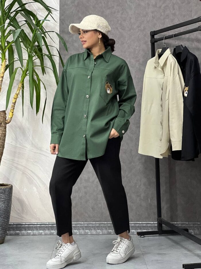 شومیز با طرح تدی - Image 1