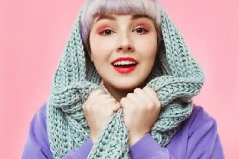 شال بلند رنگارنگ