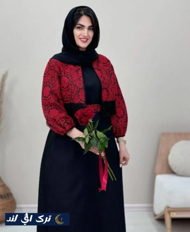 مانتو یلدایی طرح انار شب یلدا ترک ای لند