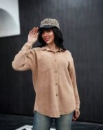 شومیز پاییزه طرح ابریشم