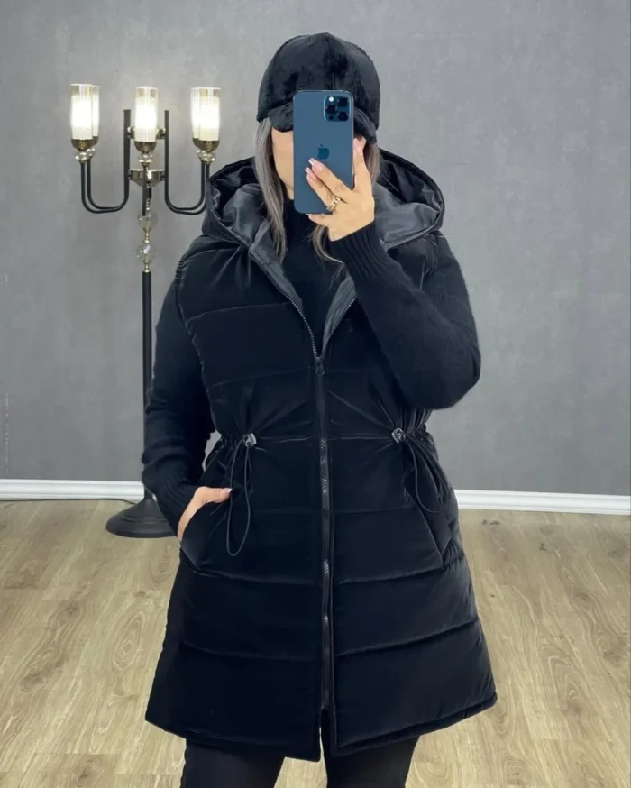 پافر دخترانه اسپرت مشکی