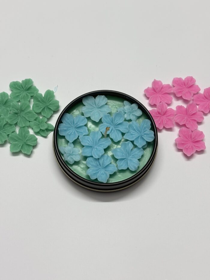 شمع شکوفه ای - Image 1