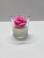 شات شمع دکوری رز ژورنالی صورتی - Image 2