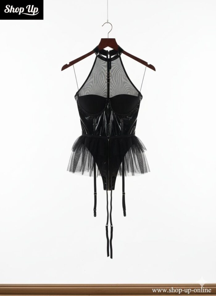 photo_2025-12-01_01-47-45 بادی فانتزی زیپدار همراه با دامن فری سایز | طراحی خاص و کیفیت تضمینی | کد 020 - Image 1